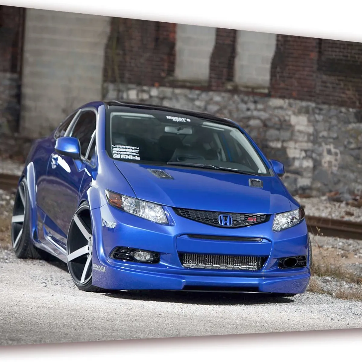 ART INDUSTRY - Cuadro 50x30cms Decorativo Honda 1