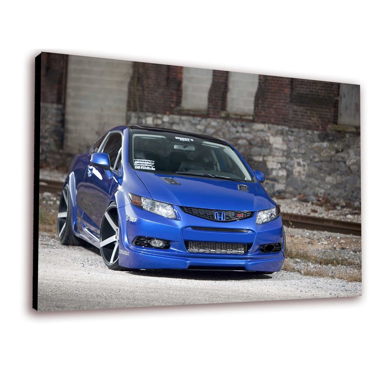 ART INDUSTRY - Cuadro 50x30cms Decorativo Honda 1