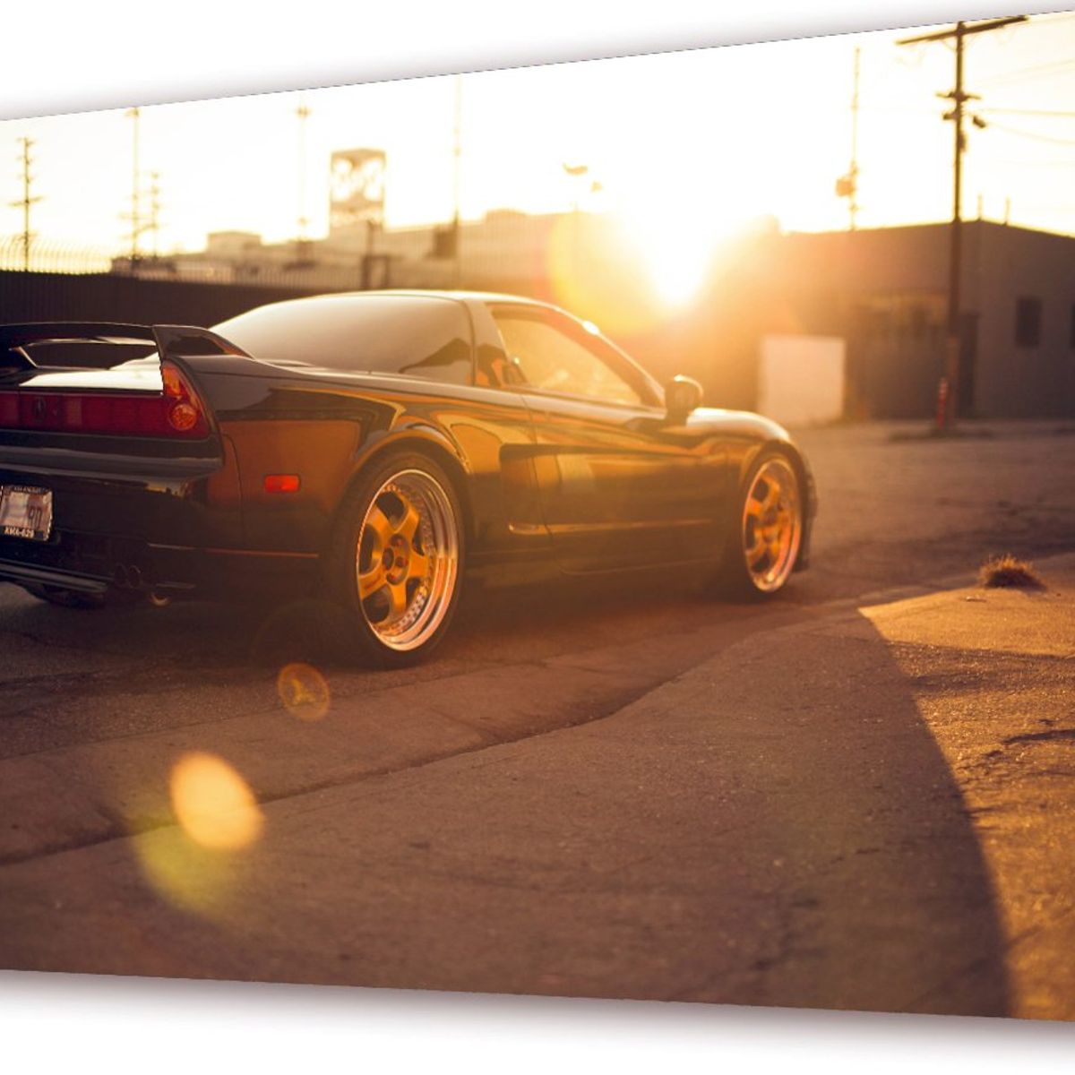 ART INDUSTRY - Cuadro 50x30cms Decorativo Honda 4