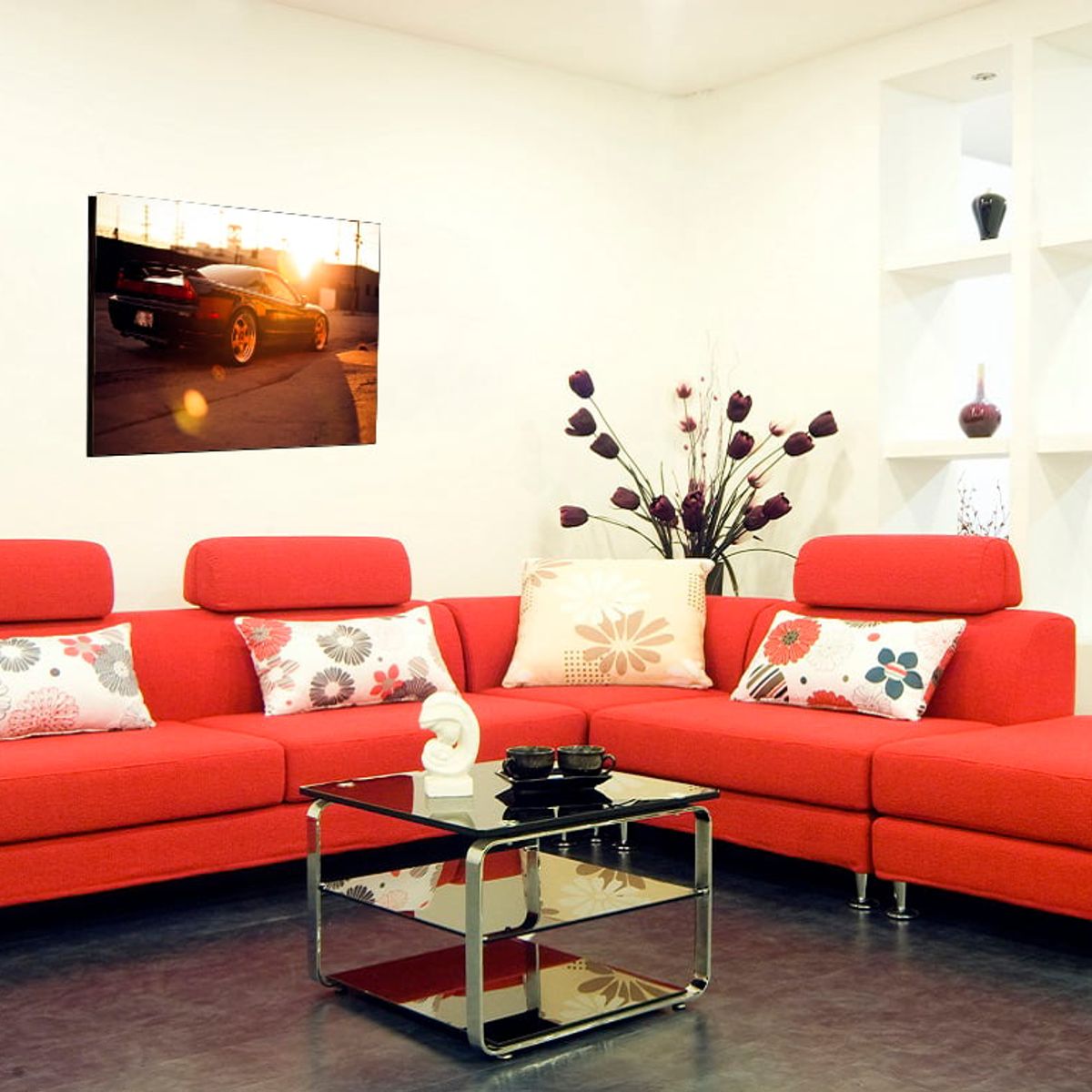 ART INDUSTRY - Cuadro 50x30cms Decorativo Honda 4