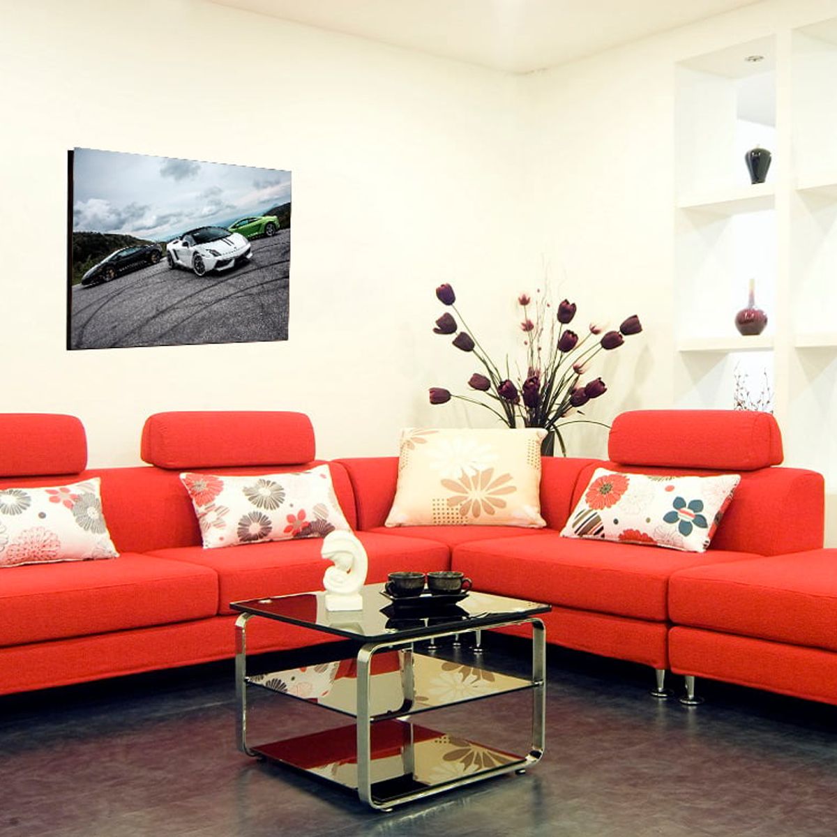 ART INDUSTRY - Cuadro 50x30cms Decorativo Lamborghini 1