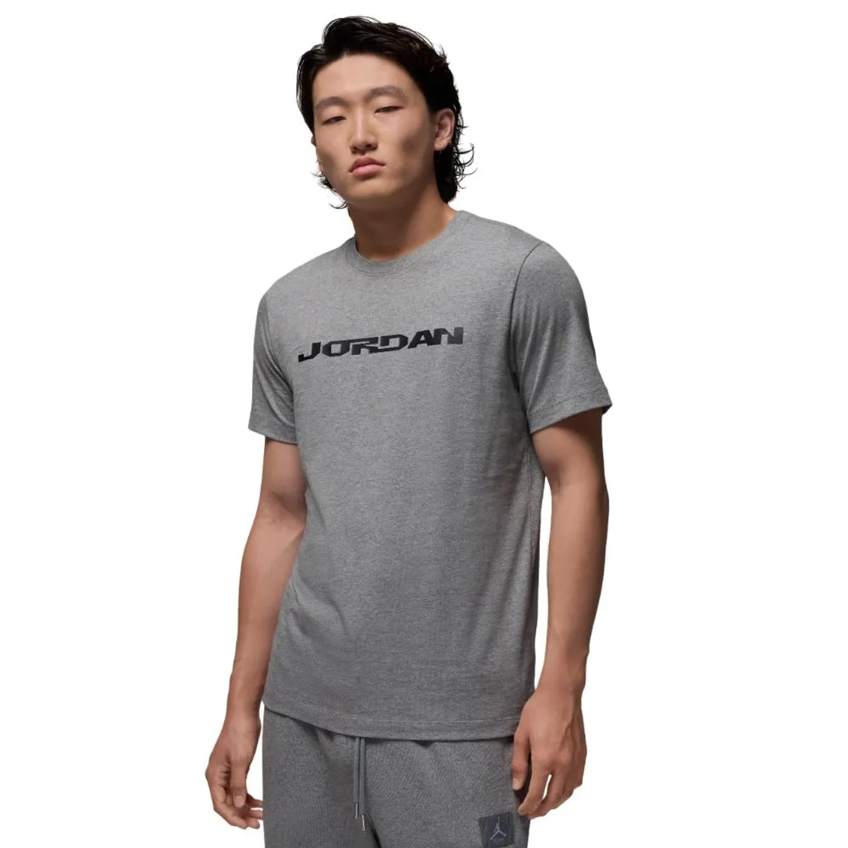 NIKE - Camiseta Jordan Mvp Ss Crew Rgn-Gris