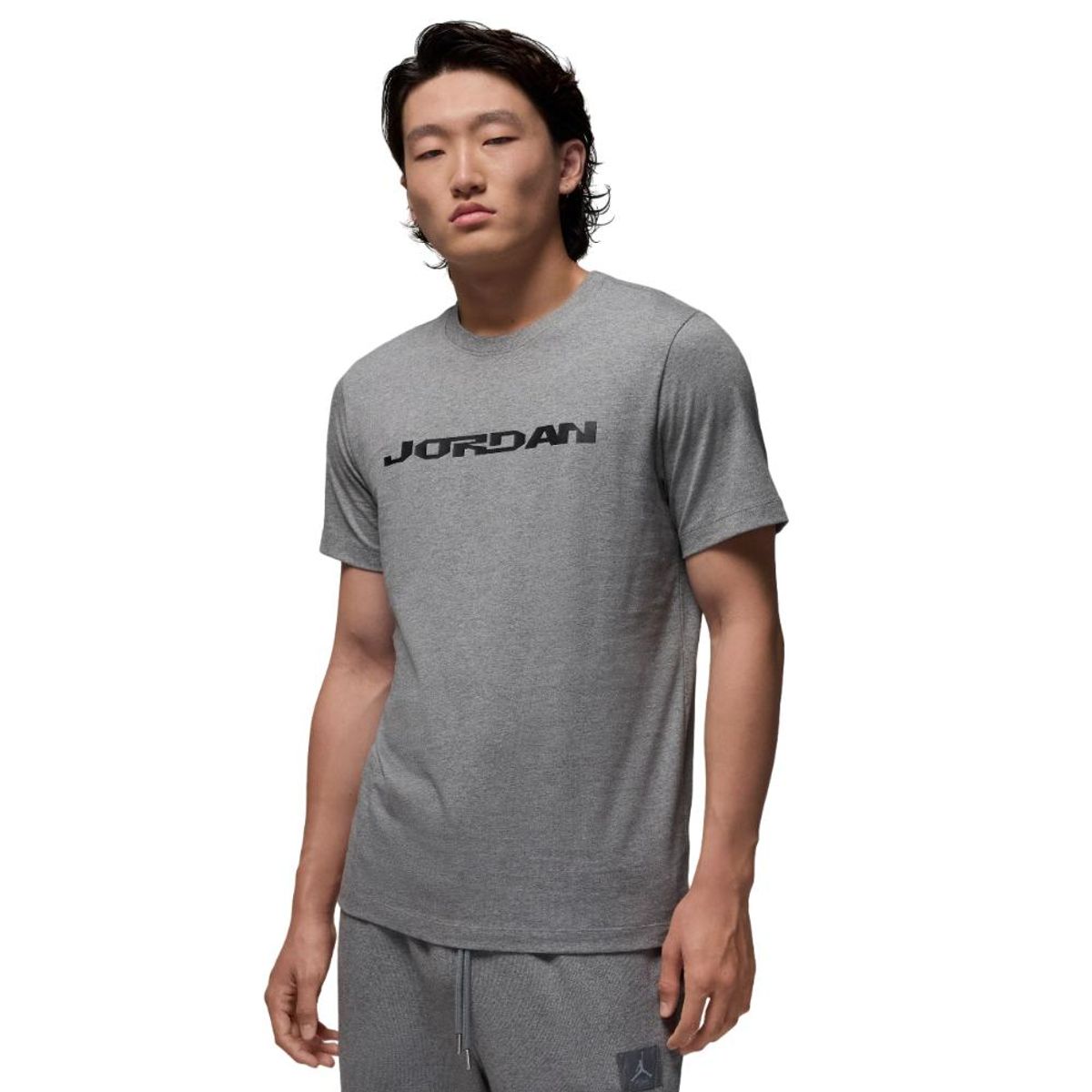 NIKE - Camiseta Jordan Mvp Ss Crew Rgn-Gris