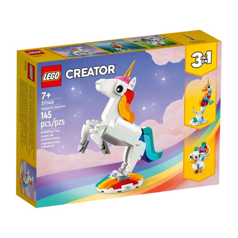 LEGO - Lego Armatodo Diseño Unicornio 145 Piezas Para Niño Original