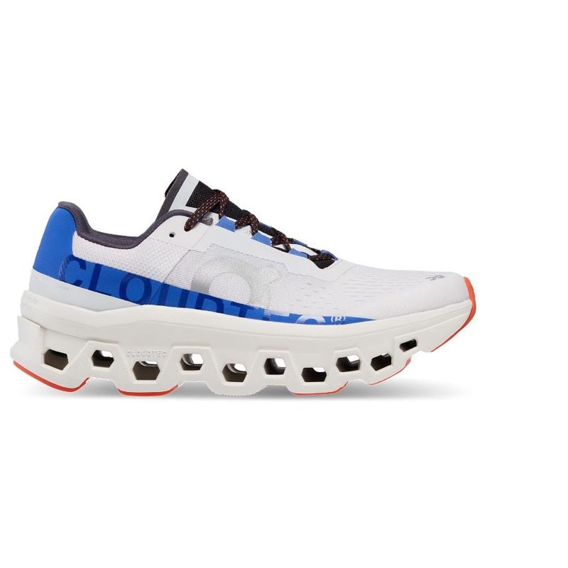 ON RUNNING - Tenis on cloudmonster mujer ON RUNNING Blanco CLOUDMONSERBLUE