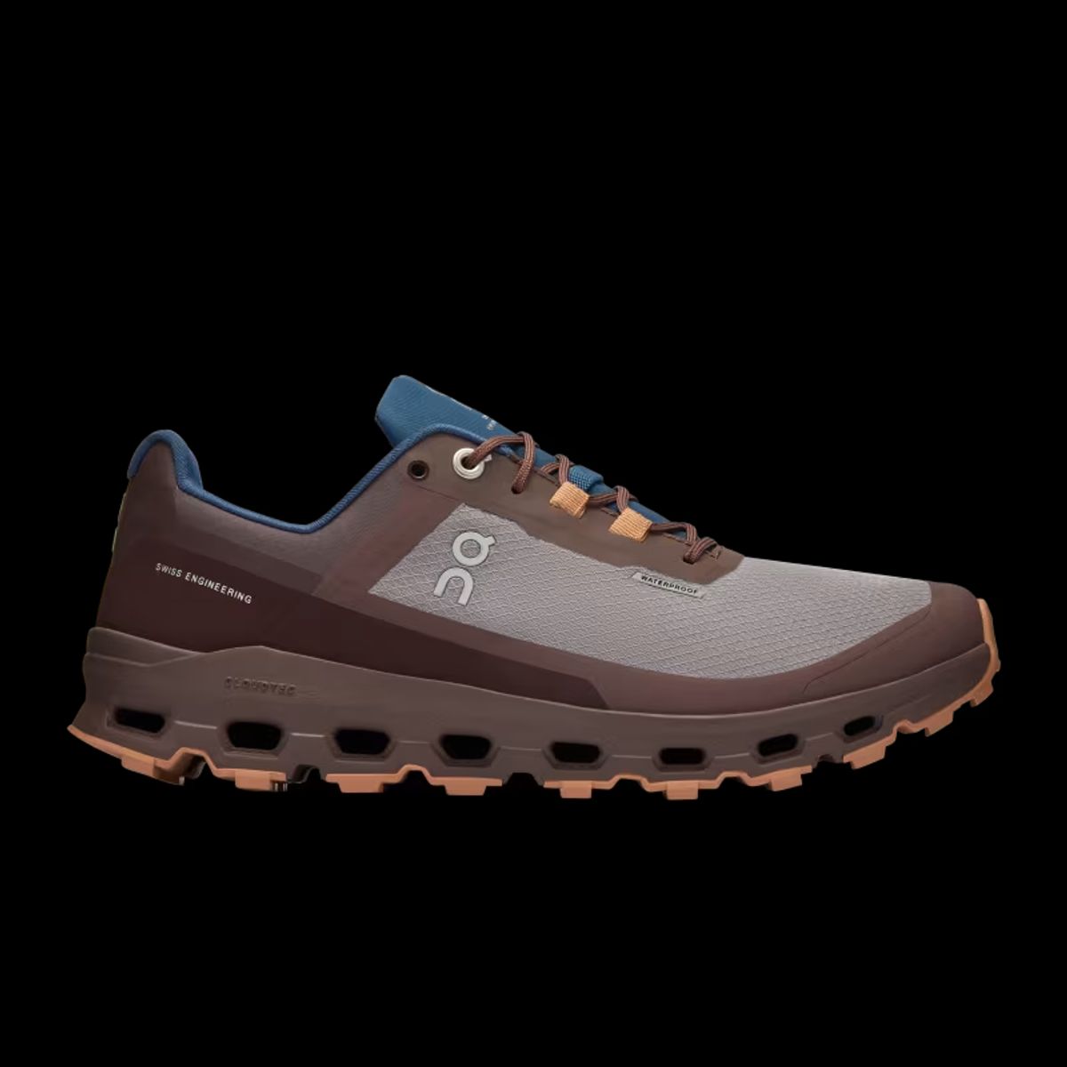 ON RUNNING - Tenis on cloudvista waterproof mujer ON RUNNING Rojo CLOUDWANDERWZINC