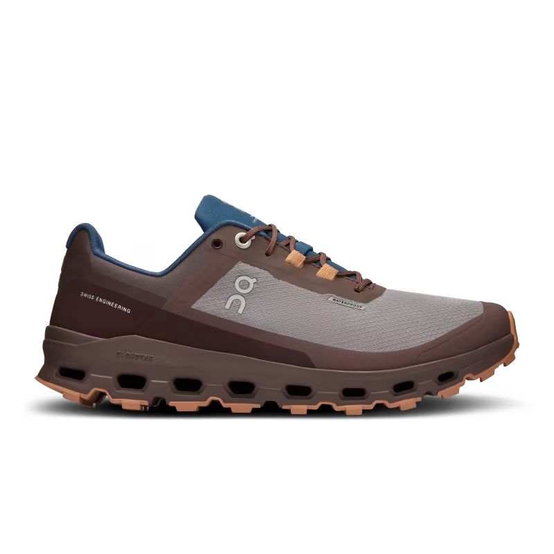ON RUNNING - Tenis on cloudvista waterproof mujer ON RUNNING Rojo CLOUDWANDERWZINC
