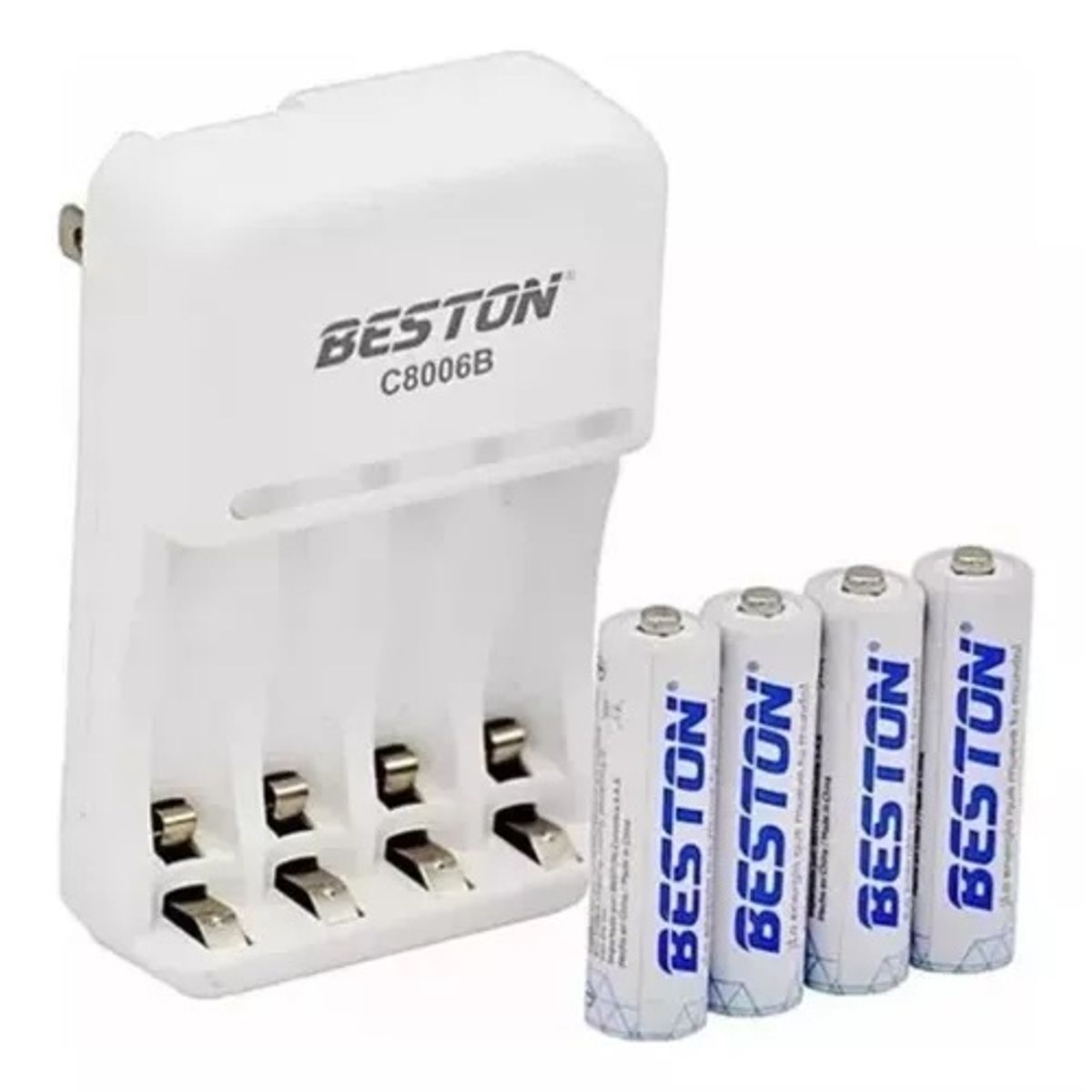 GENERICO - Pilas Beston Aaa Recargable X4 Con Cargador