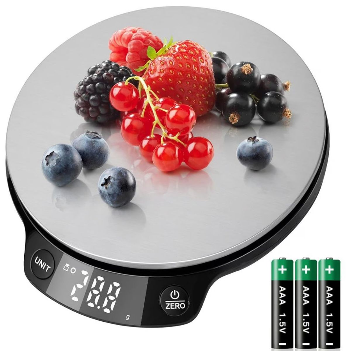 ONE PIXEL - Bascula De Alimentos Gramera Digital De Cocina Bluetooth