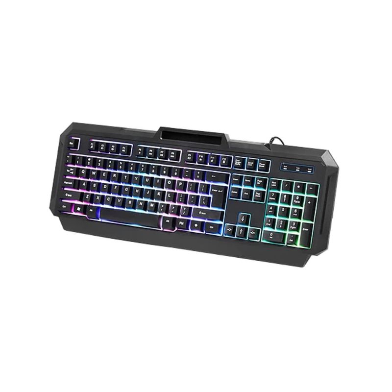 UNITEC - Teclado Gamer Unitec Mk36 Retroiluminado De Membrana Rgb Usb