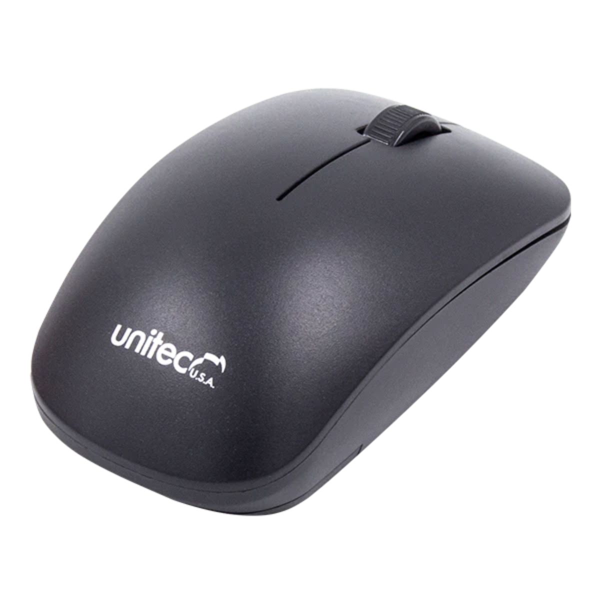 UNITEC - Kit Combo Teclado Y Mouse Inalambricos 1200 Dpi Windows Mac