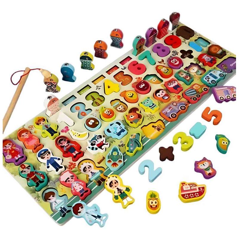 GENERICO - Tablero Montessori Juego Educativo Didactico Para Niños