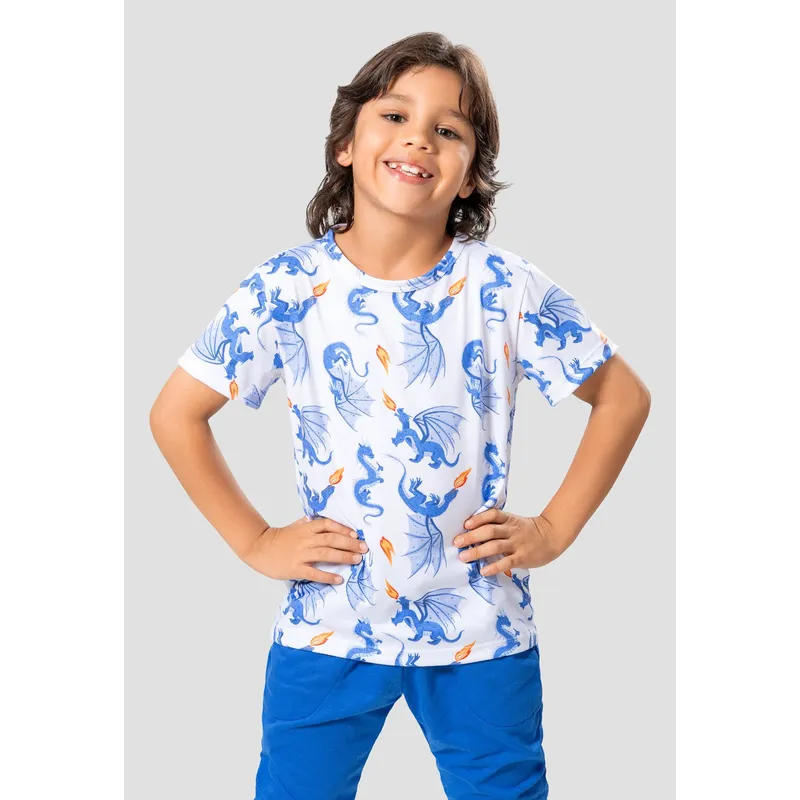 MARKETING PERSONAL - Camiseta Infantil Masculino Estampado Mp 104888