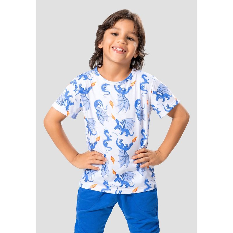 MARKETING PERSONAL - Camiseta Infantil Masculino Estampado Mp 104888