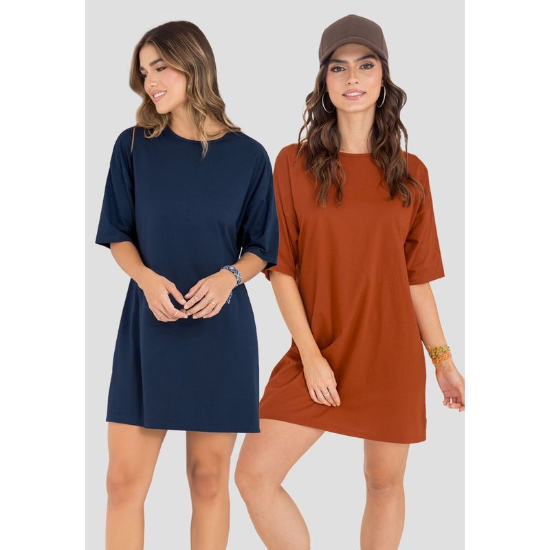 RUTTA - Vestido Paq X2 Mujer Multicolor Rutta 6059