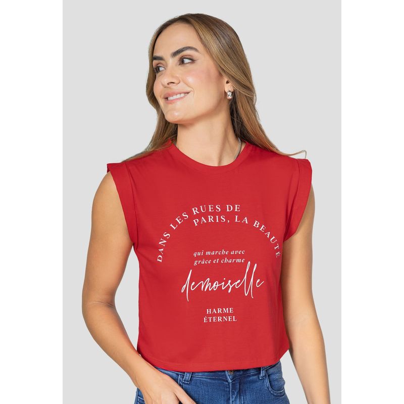 RUTTA - Camiseta Mujer Rojo Rutta 106114