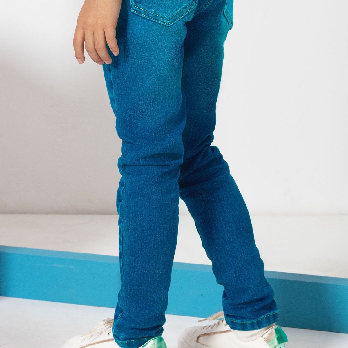 MARKETING PERSONAL - Jean Infantil Femenino Azul Medio Mp 105367