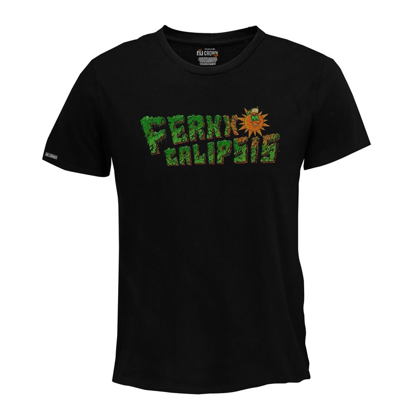 CREACIONES NU CROWN - Camiseta Ferxxocalipsis Feid Ferxoo Nu Crown Hombre Color Negro
