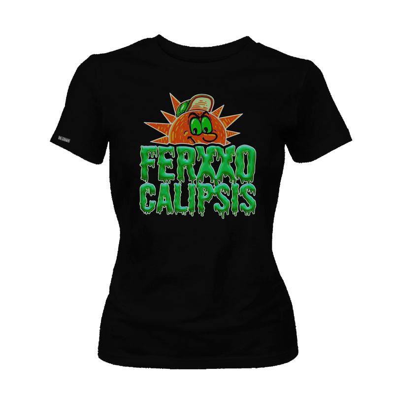CREACIONES NU CROWN - Camiseta Dama Ferxxocalipsis logo Feid Ferxoo Nu Crown