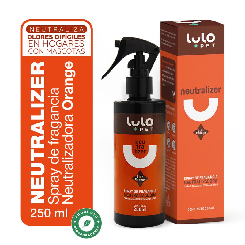 LULOPET - LuloPet Neutralizer Orange Eliminador Olores Mascotas 250ml