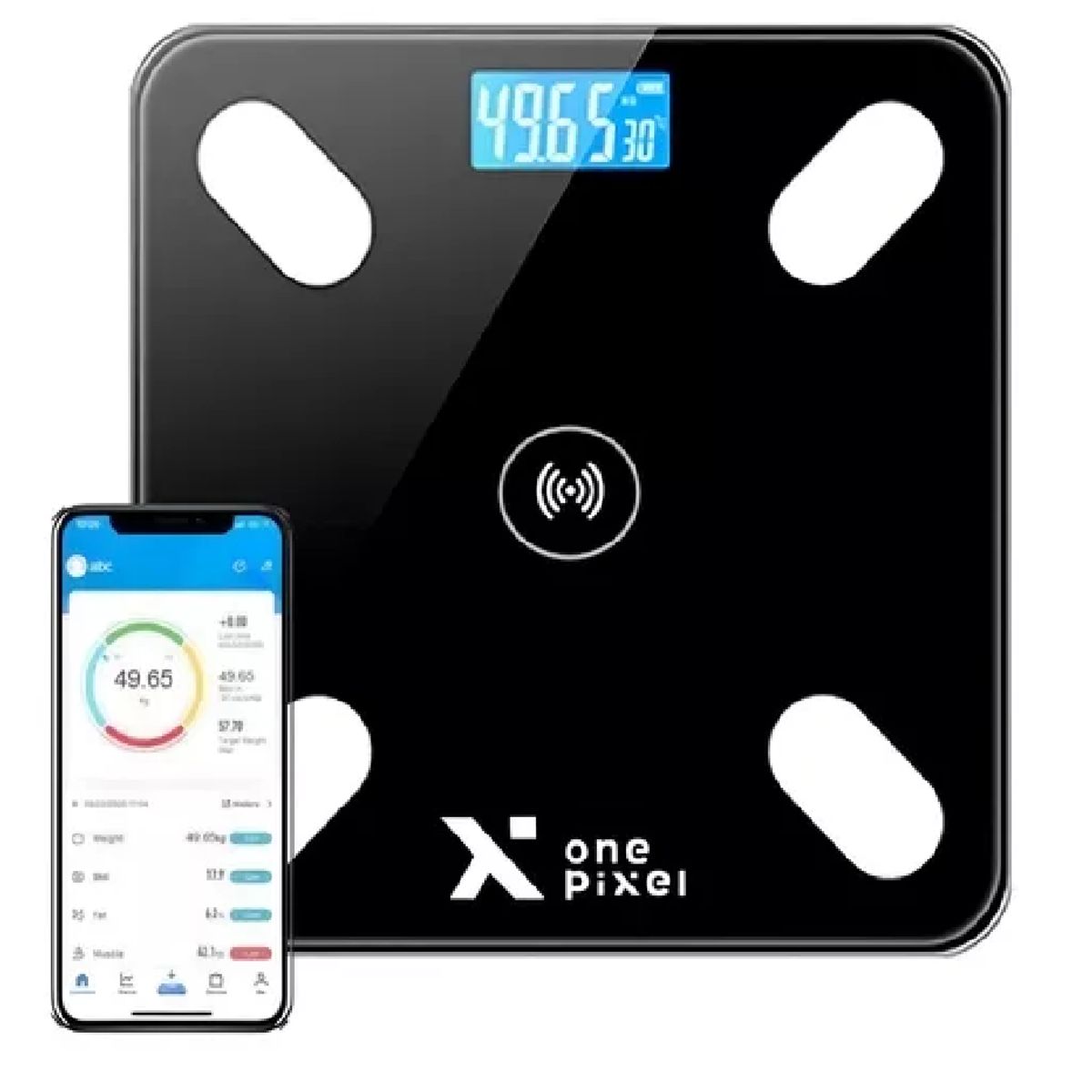 GENERICO - BASCULA DIGITAL BLUETOOTH