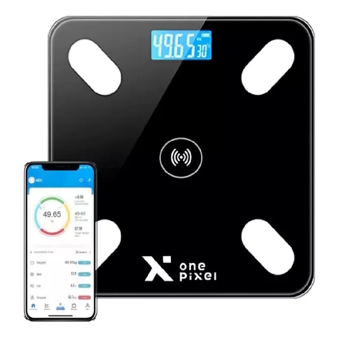 GENERICO - BASCULA DIGITAL BLUETOOTH