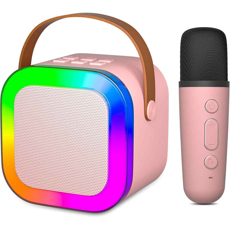 GENERICO - Parlante Portatil Bluetooth 6w + 1 Microfono Inalambrico