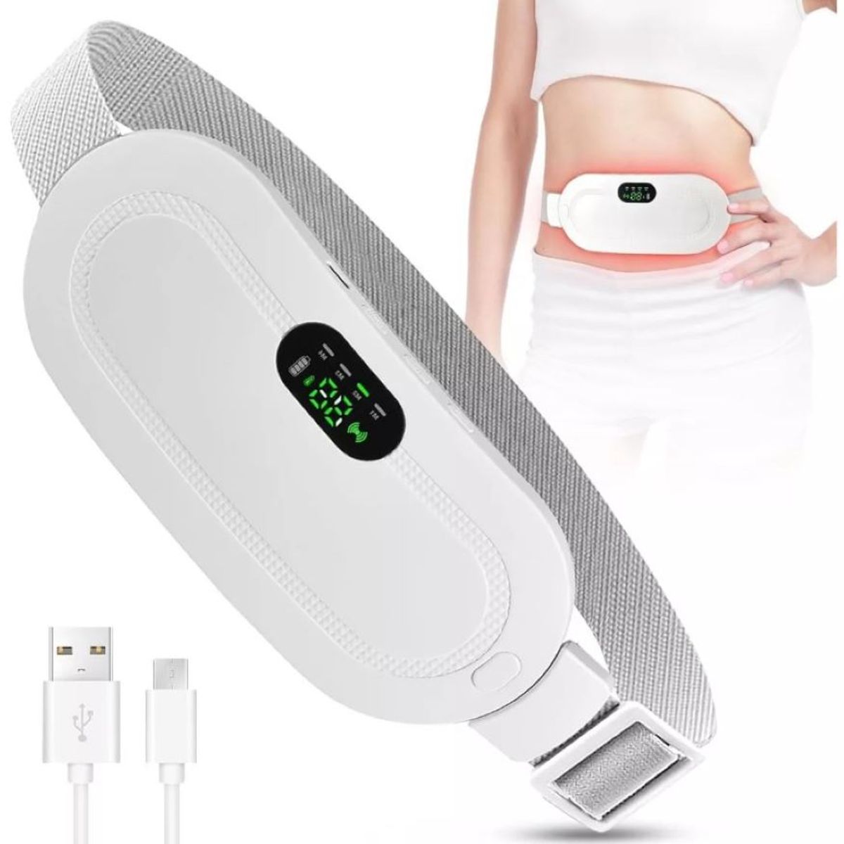 GENERICO - Cinturon Almohadilla Termica Para Aliviar Colicos Menstruales