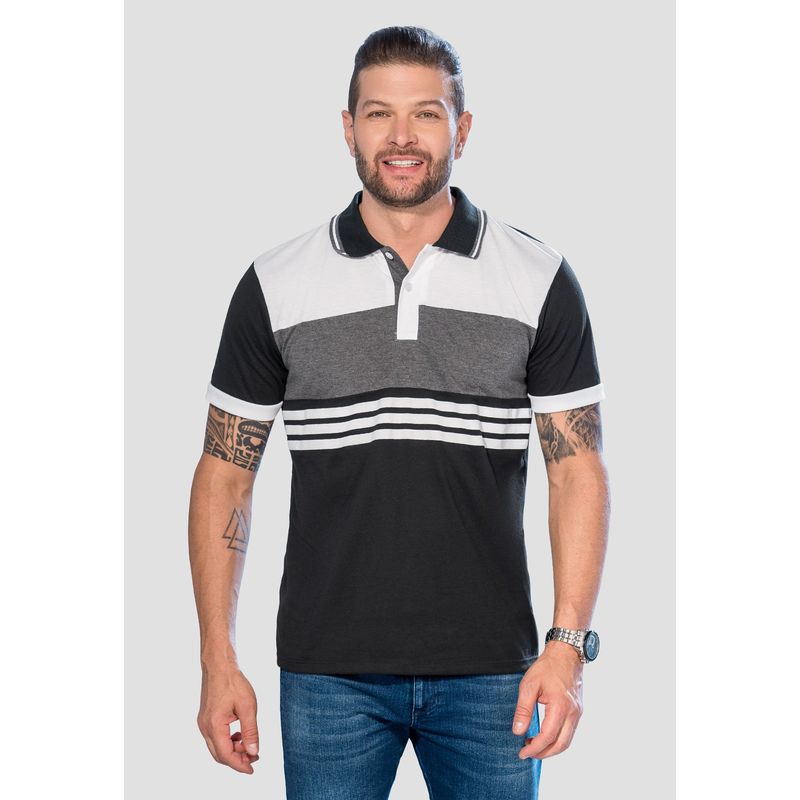 MARKETING PERSONAL - Polo Hombre Multicolor Mp 40430