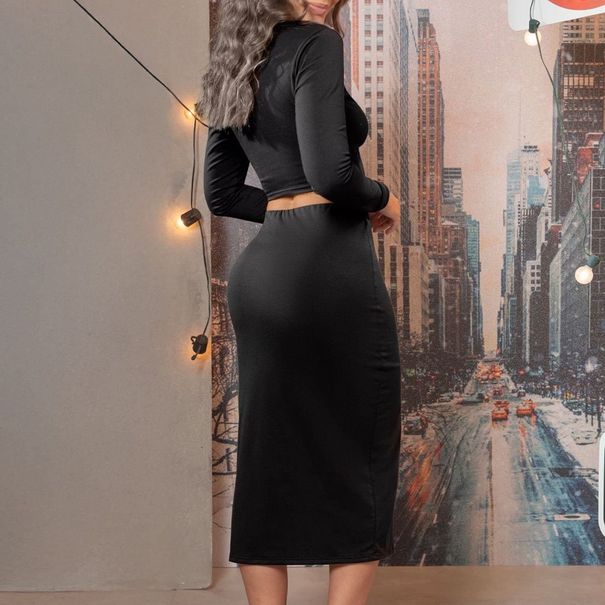 ATYPICAL - Conjunto Mujer Negro Atypical 105451