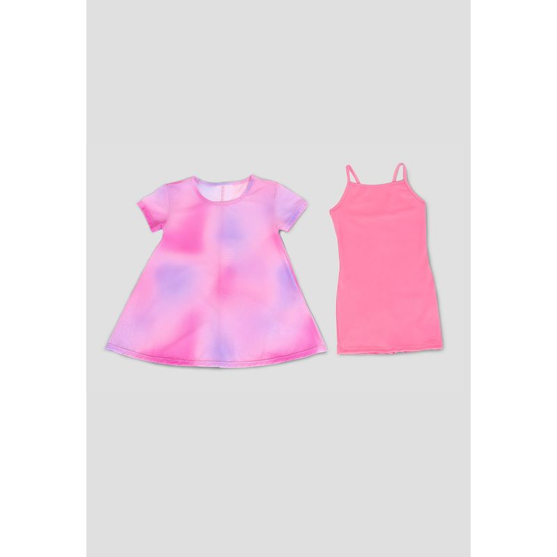 MARKETING PERSONAL - Vestido Paq X2 Infantil Femenino Multicolor Mp 104817