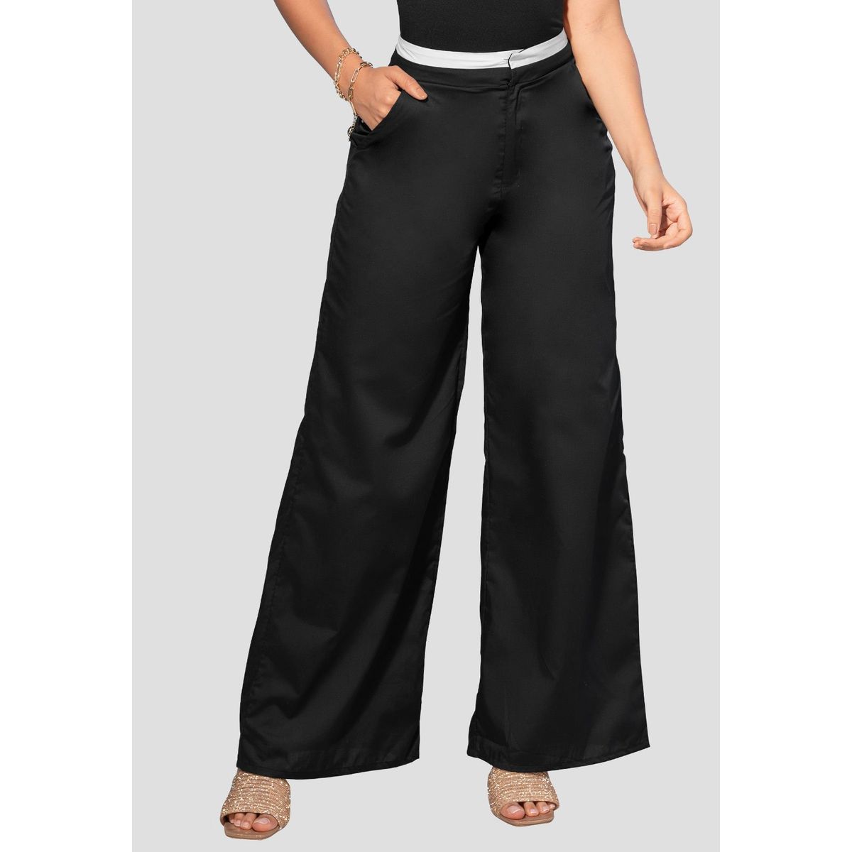 MARKETING PERSONAL - Pantalón Mujer Negro Mp 105619
