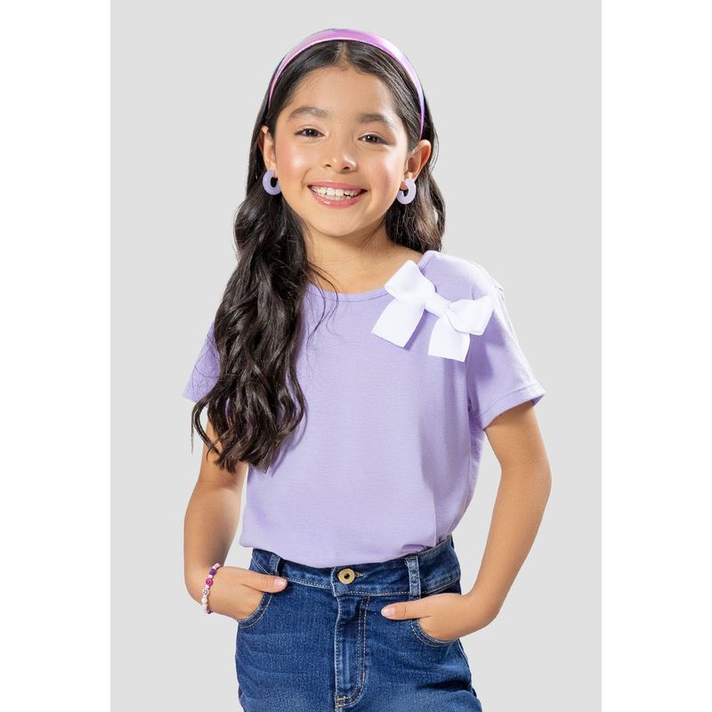 MARKETING PERSONAL - Camiseta Paq X2 Infantil Femenino Multicolor Mp 104798