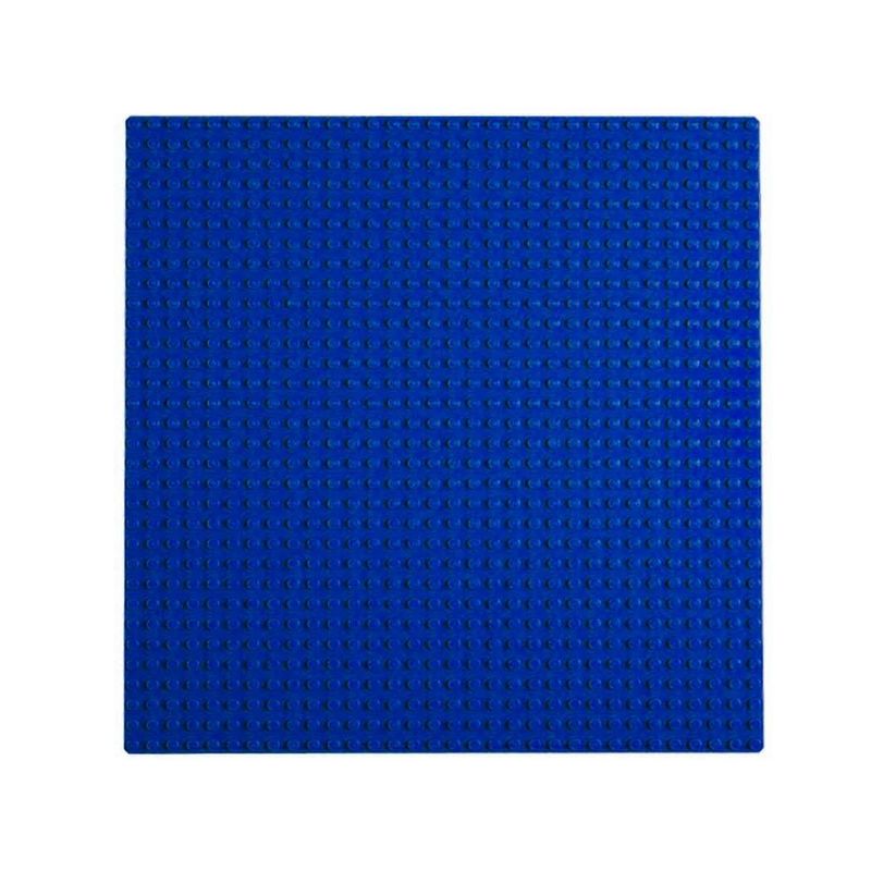GENERICO - Placa Base Compatible Con Lego 40cm X 40cm Azul Interactiva