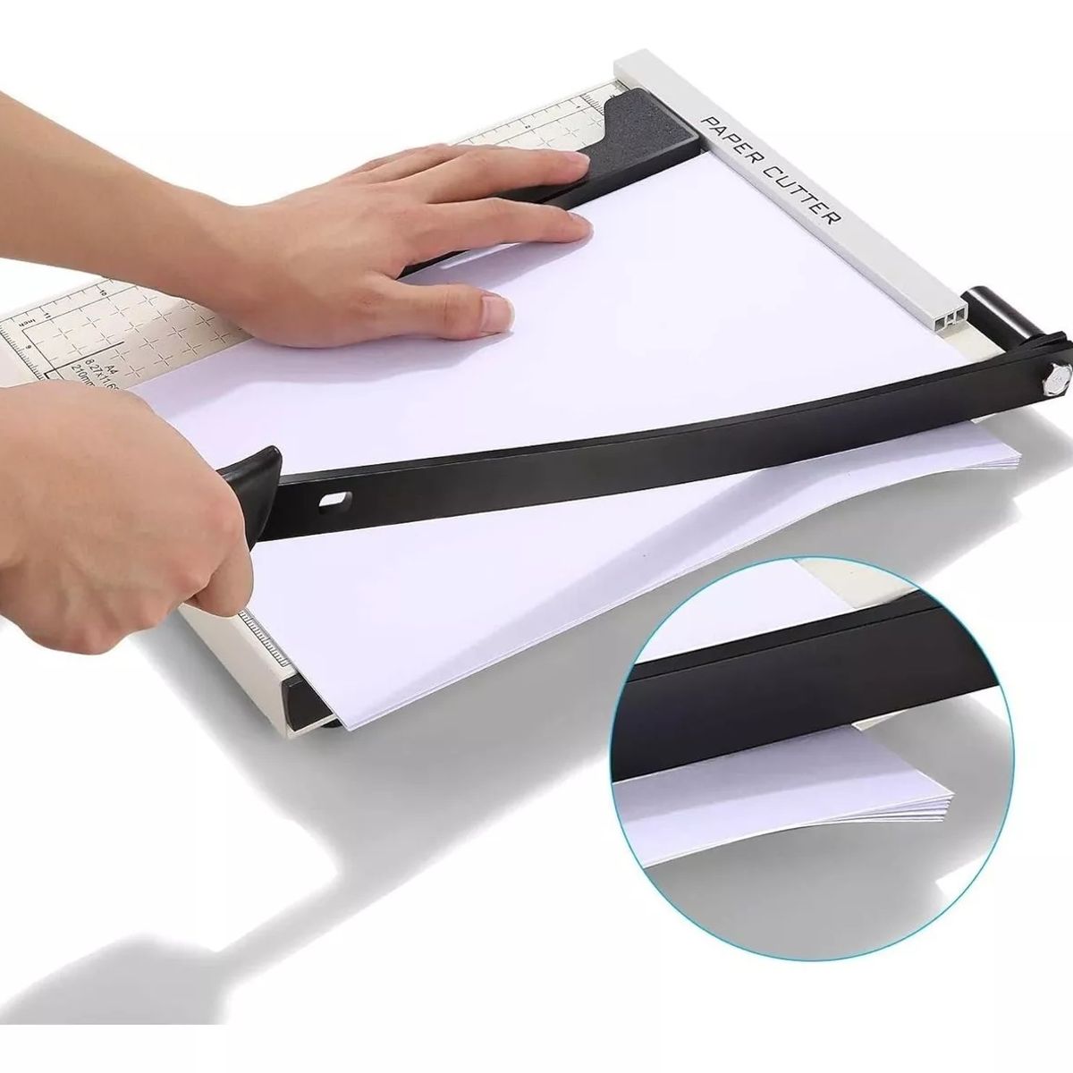 ESPIRAL - Guillotina Cortadora Papel Palanca Carta A4