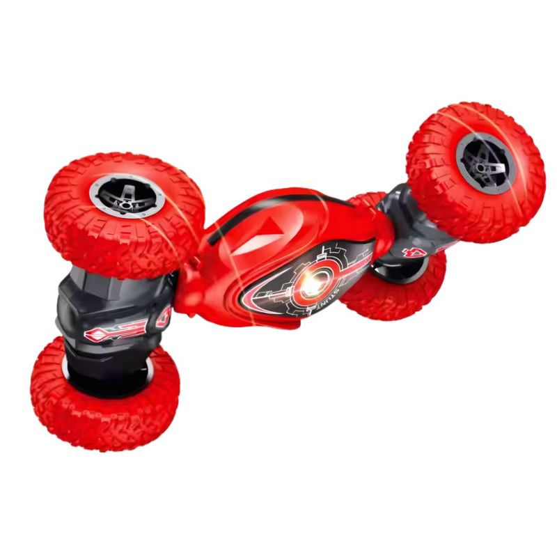 GENERICO - Coche RC Carro Loco 360 Velocidad y Diversión Rojo