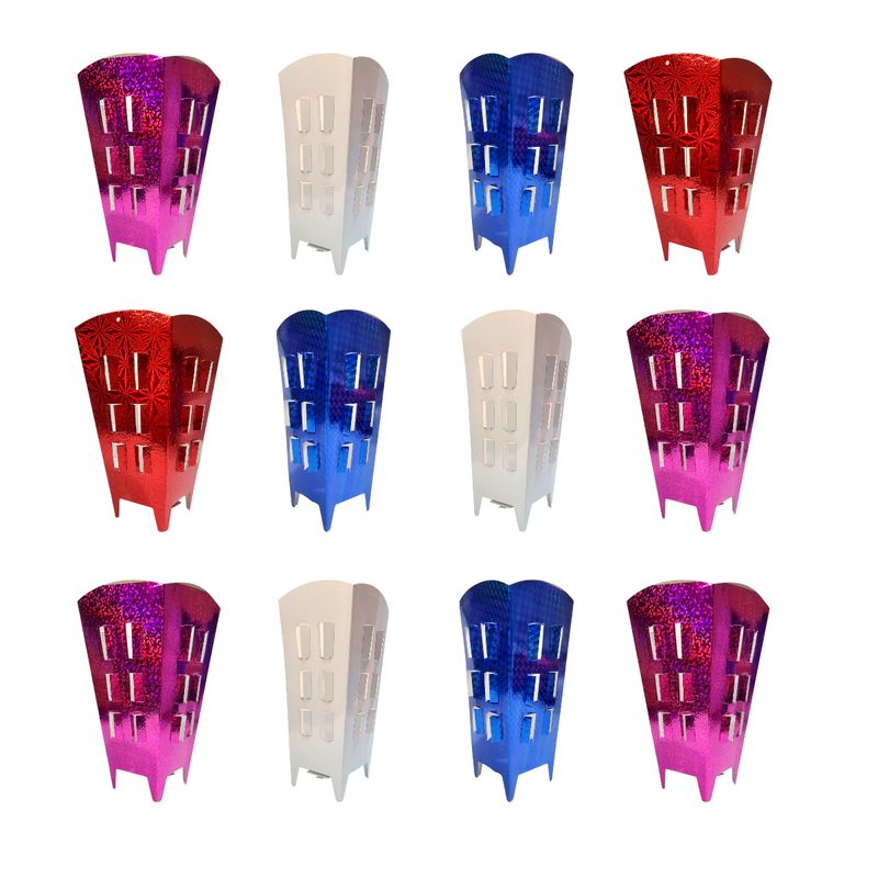 GENERICO - Faroles Navideños Día de las Velitas Set x 12 Unidades