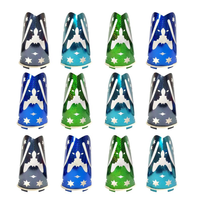 GENERICO - Faroles Navideños Día de las Velitas Set x 12 Unidades