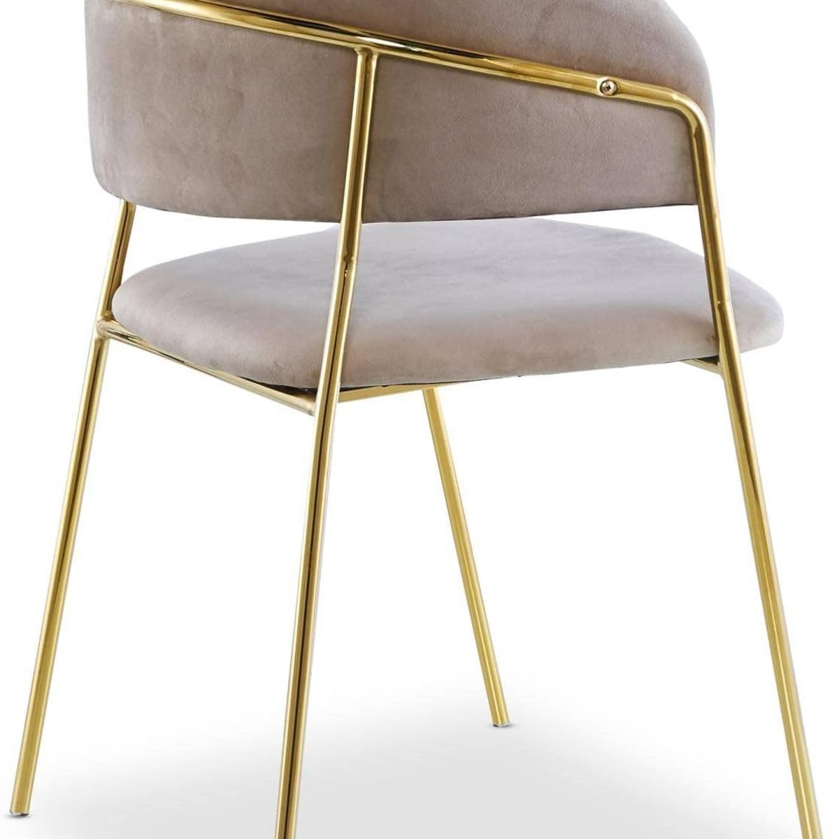 MOBLIHOUSE - Silla De Comedor Terciopelo Bilbao Gris