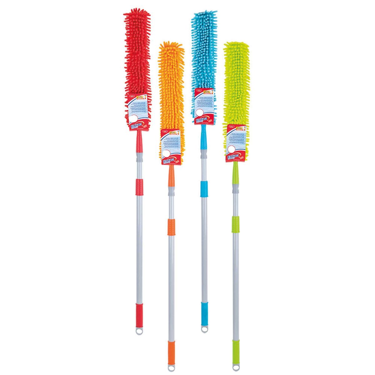 TRIPLE CLEAN - Plumero de microfibra extensible