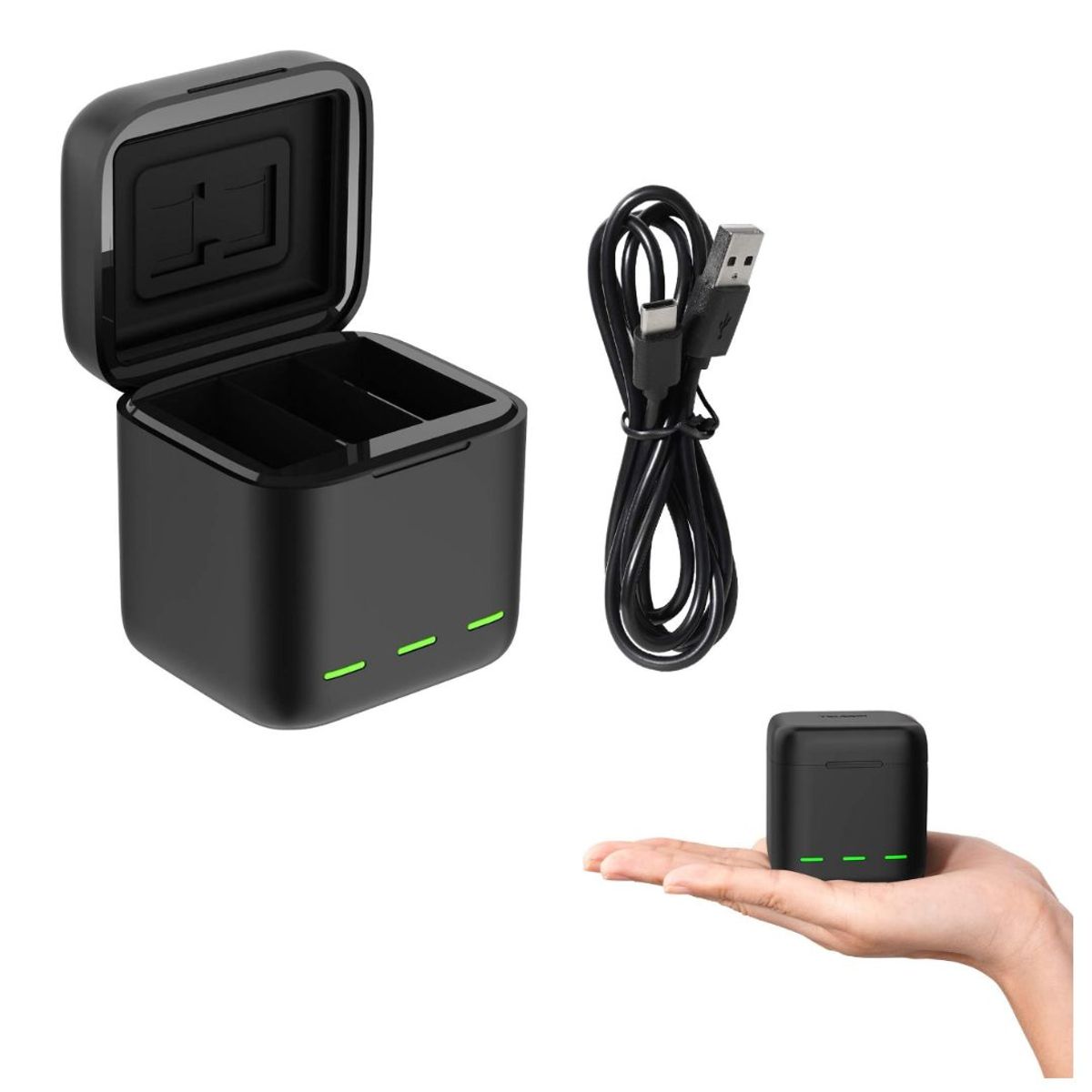 GENERICO - Cargador triple GoPro Hero 13