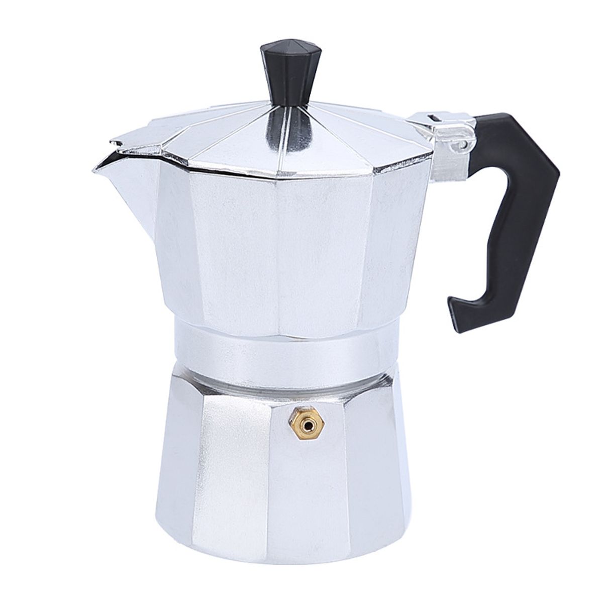 TRIPLE CLEAN - Cafetera Moka de 12 tazas - 600 ml