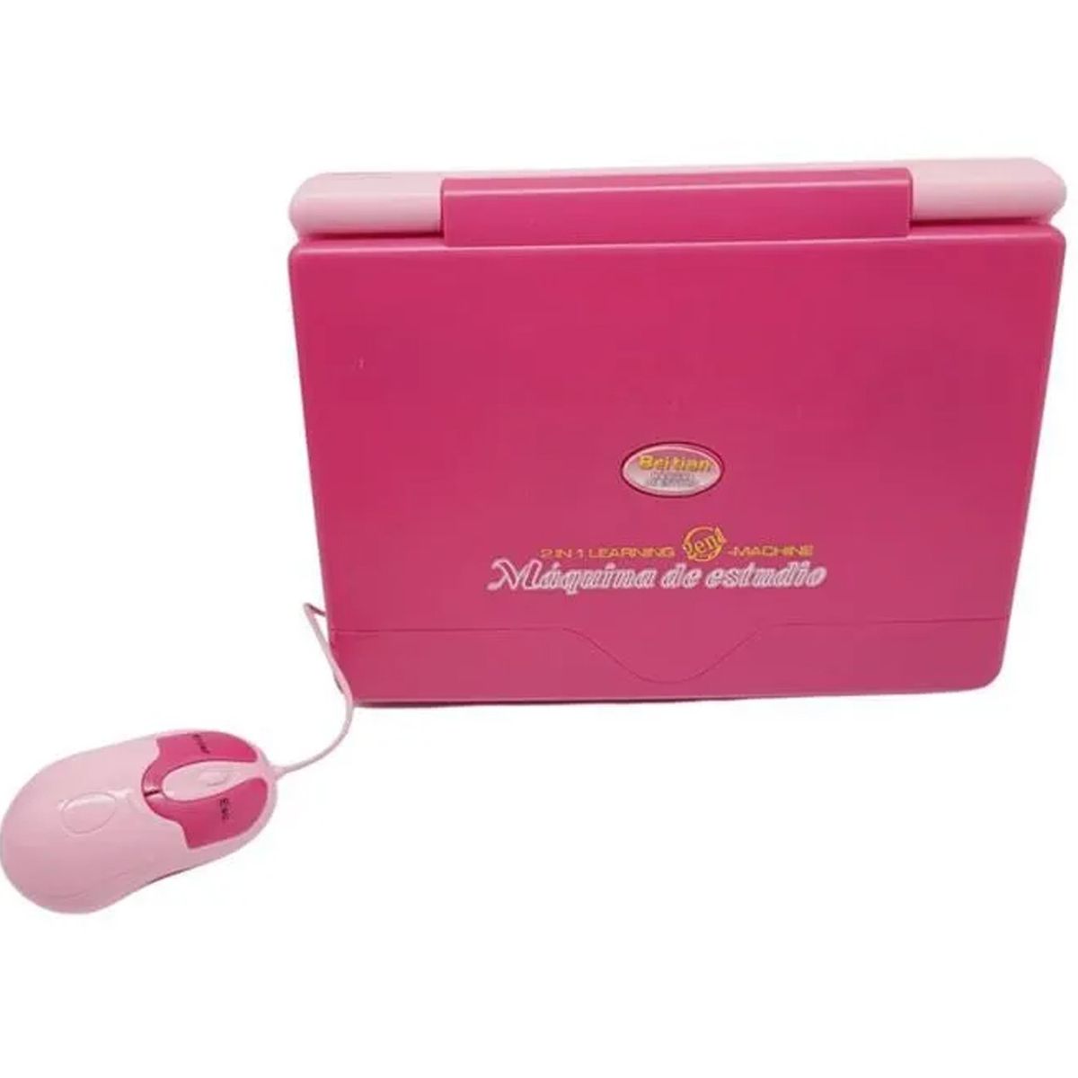 ONE PIXEL - Laptop Didáctica Computadora De Juguete Para Niños 246 Rosa