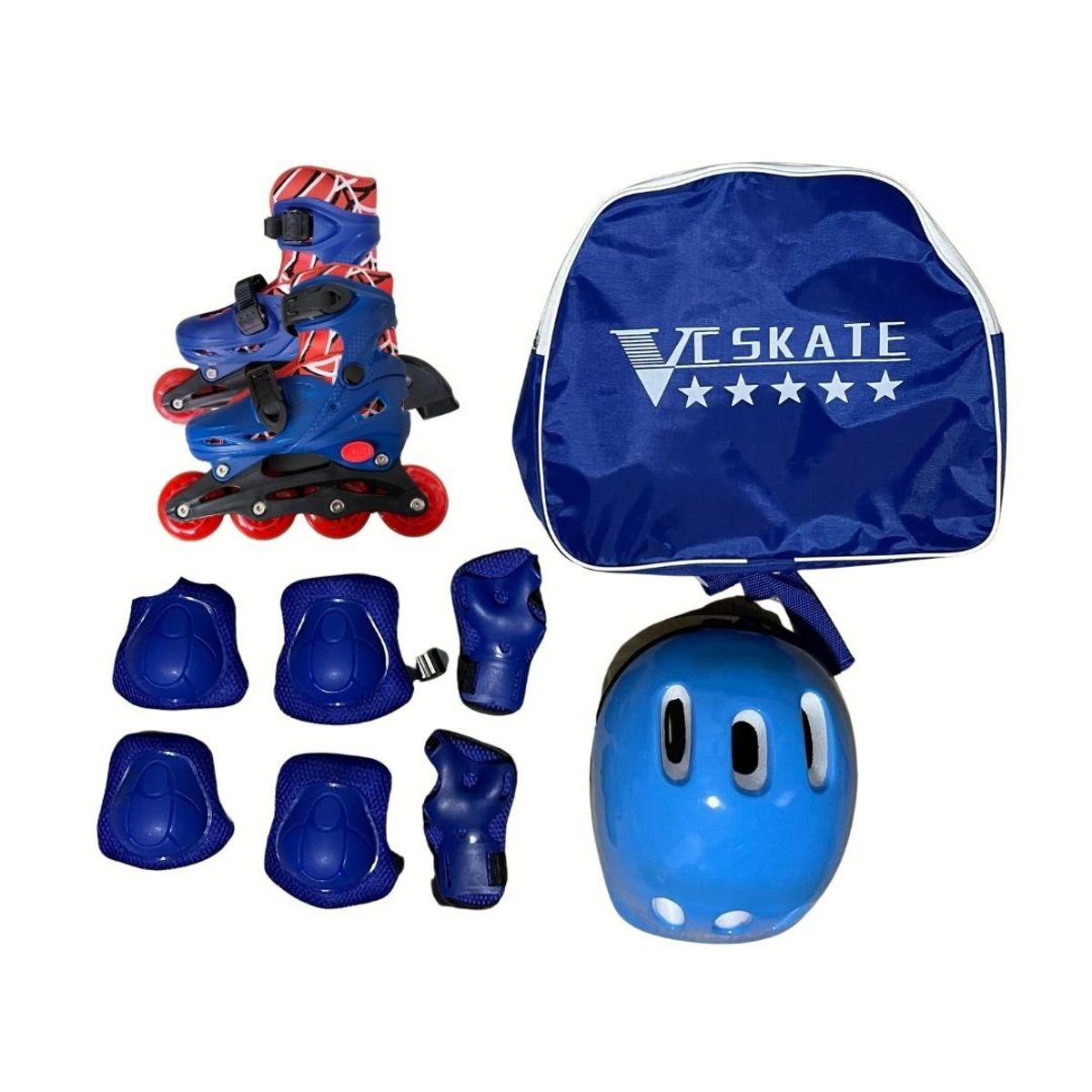 GENERICO - KIT PATINES SPIDERMAN RECREATIVO TALLA S