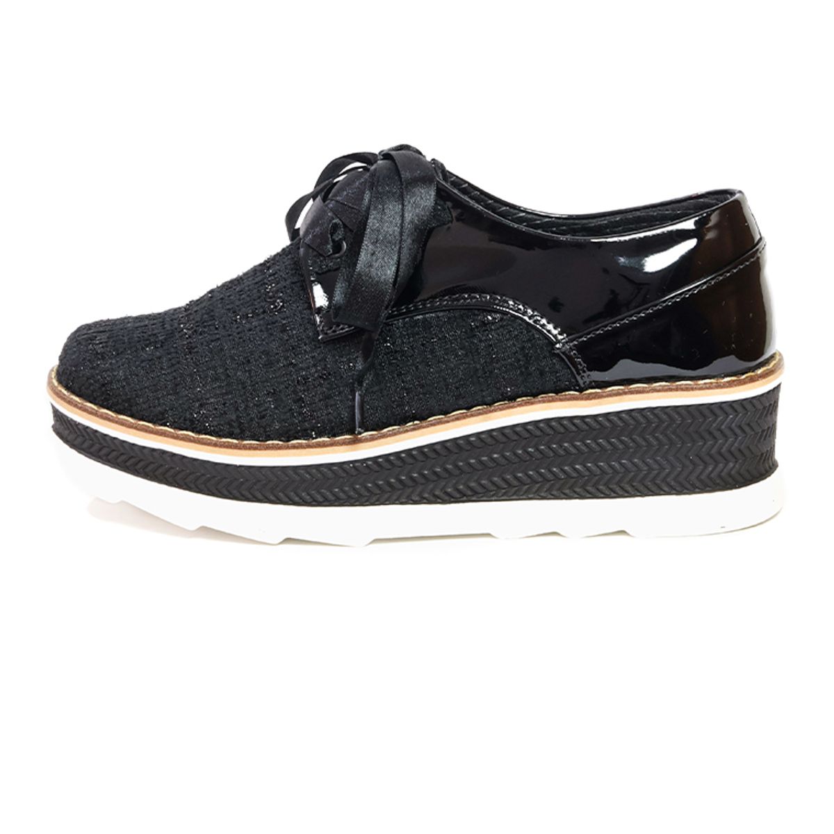 INCO - Zapatos Oxford Mujer Negro INCO Riley