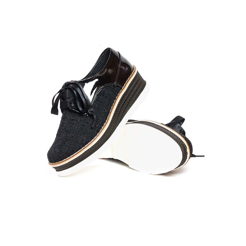 GENERICO - Zapatos Oxford Mujer Negro INCO Riley_.