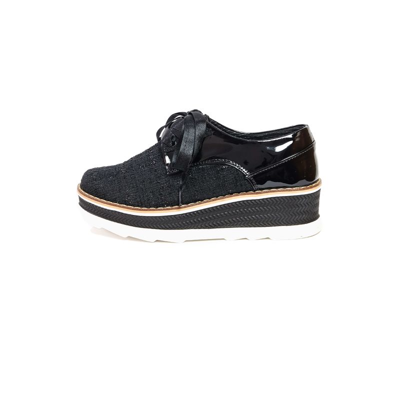 INCO - Zapatos Oxford Mujer Negro INCO Riley