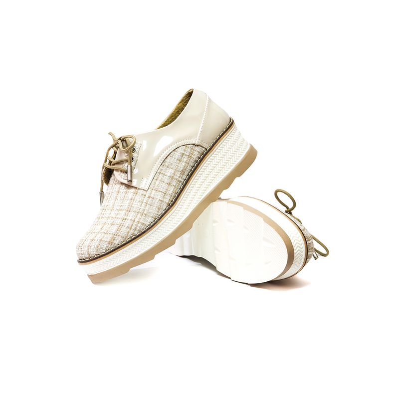 GENERICO - Zapatos Oxford Mujer Beige INCO Riley_.