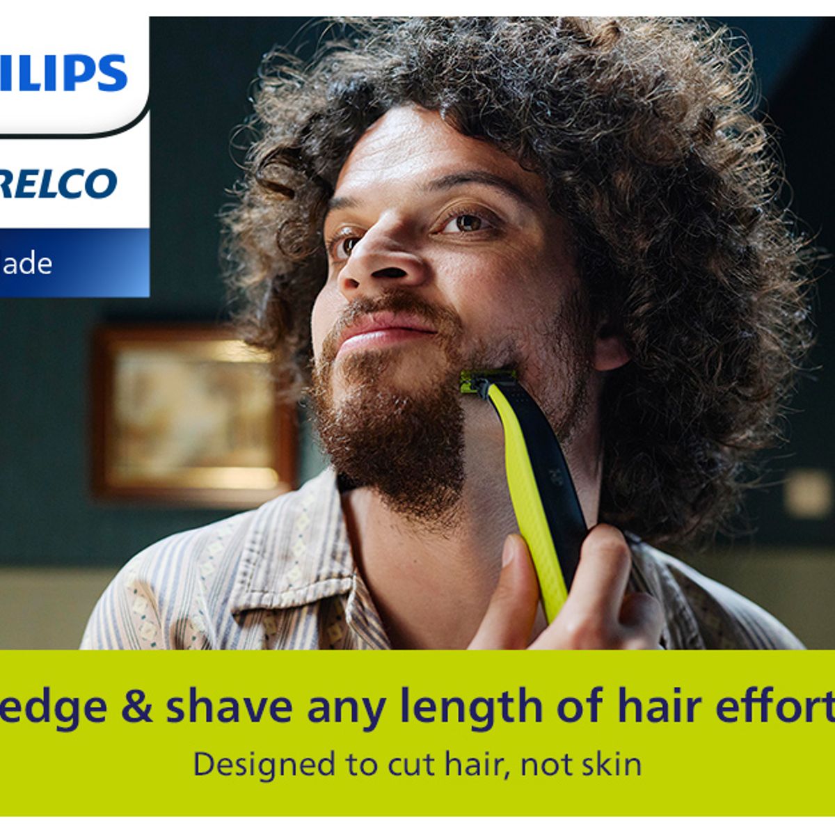 PHILIPS - Afeitadora Eléctrica Philips Oneblade 360 Híbrida Barba Cuerpo QP2834