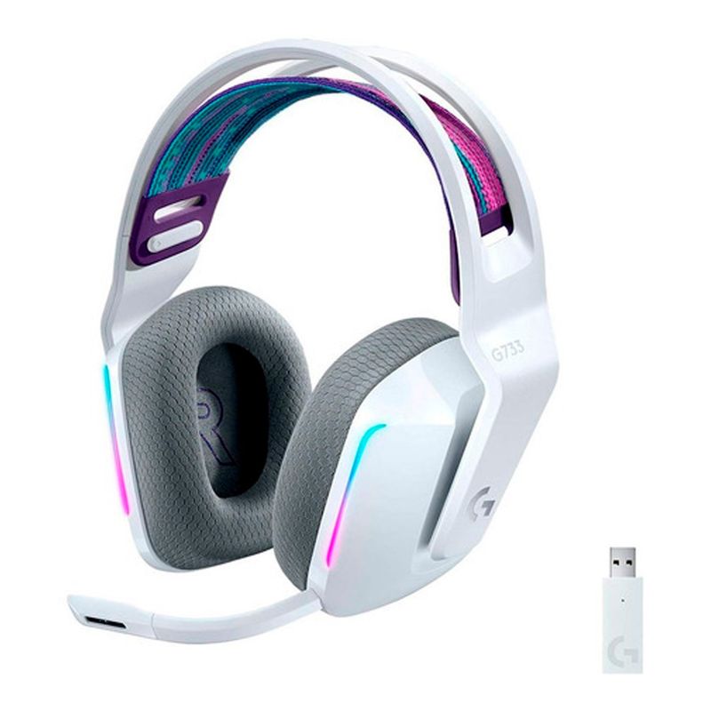 LOGITECH - Audífonos Gamer Inalámbricos Logitech G Series G733 Blanco